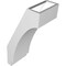 Ekena Millwork 5 1/2-in. W x 8-in. D x 16-in. H Imperial Architectural Grade PVC Knee Brace BRCP055X08X16IMP - alternate 2